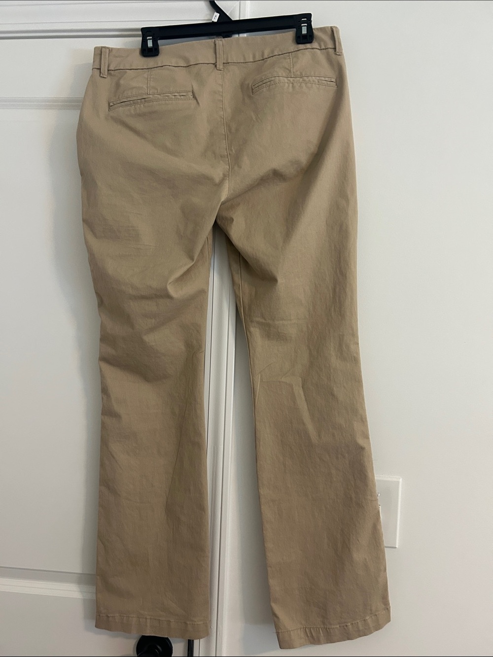 Old Navy Women’s Boot-Cut Pants Size 12 Regular Khaki Tan - Picture 2 of 10